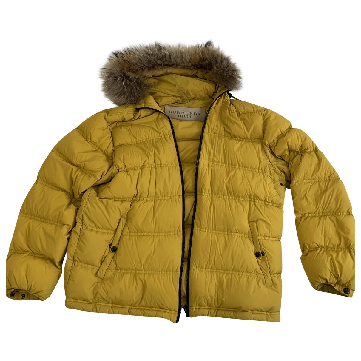 Puffer Burberry Yellow size XL 